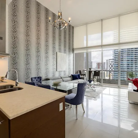High Ceiling Exquisite 1Br 1Ba Icon Brickell Apartment